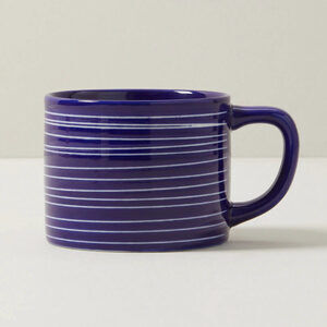 Thin Stripes Mug - Blue